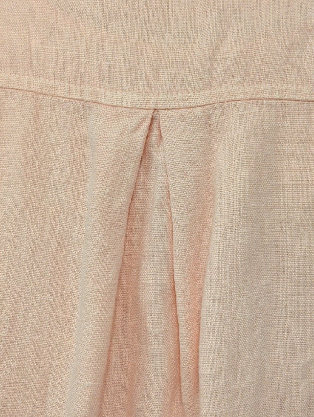 Willow Pastel Pink Button-Front Linen Shirt Jacket USA Made Candy Bubble Gum Clr - Picture 6 of 11